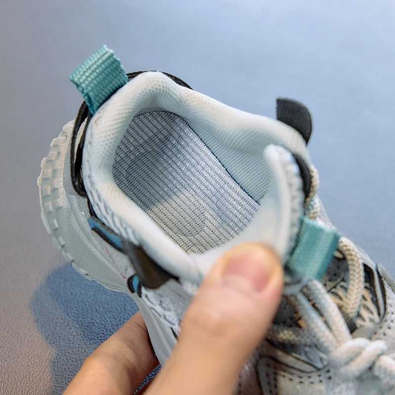 Baby Boys Girls Breathable Mesh Sneakers New Autumn Toddler Walking Shoes Soft Sole Comfort First Walker Daily Wear Age3-5