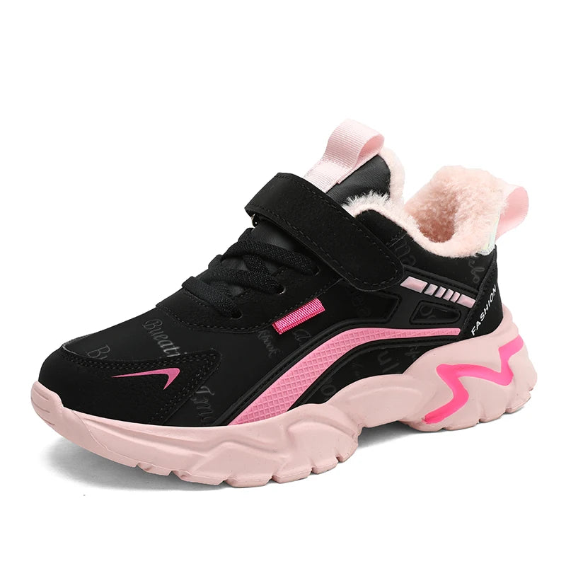 Fashion Non-Slip Casual Flat Running Shoes Breathable Lightweight Outdoor Tennis Shoes for Kids