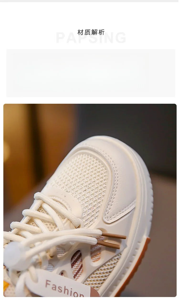 Boys Sneakers Girls Breathable Sport Shoes for Kids Children Autumn Non-slip Casual Student Shoes Outdoor Footwears Basket Shoes