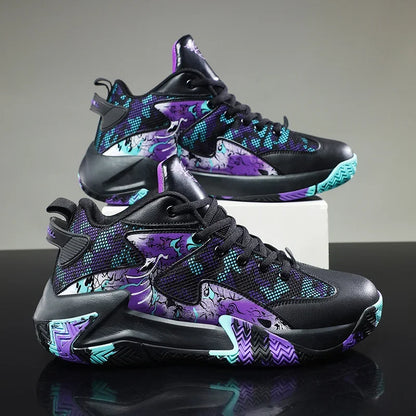 Men Basketball Shoes Light Sports Shoes Non-slip Trainer Women Unisex Breathable Athletic Outdoor Unisex High Quality Sneakers