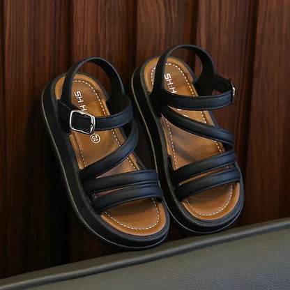 Baby Girls Sandals Summer Casual Children Sandals Girls Flat Shoes Fashion Casual Non Slip Kids Beach Shoes sandalias de mujer