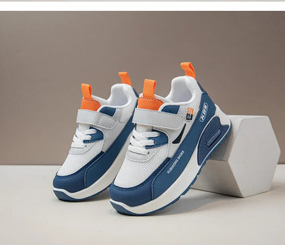 Children's Platform Sneakers Spring Autumn New Girls' Mesh Breathable Flats Lightweight Comfortable Non Slip Boys' Running Shoes