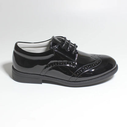 Boys Shoes Brogue Formal Classic Footwear Kids Boys Oxford Shoes Youth Classic Oxfords Wingtip Dress Shoes Round Toe Shoes