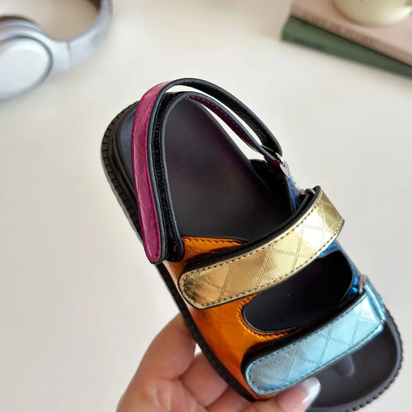 Children Shoes Hemp Rope Set Foot Beach Sandals Outdoor All-match Casual Slippers Large Size Baby Girl Shoes