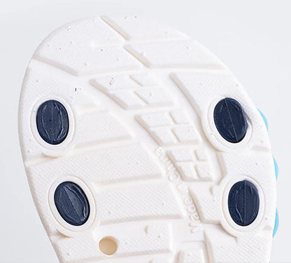 Children' Fashion Sport Sandals Geometric Patterns Breathable Wear-resistant Soft Shoes With Adjustable Velcro For Boys & Girls
