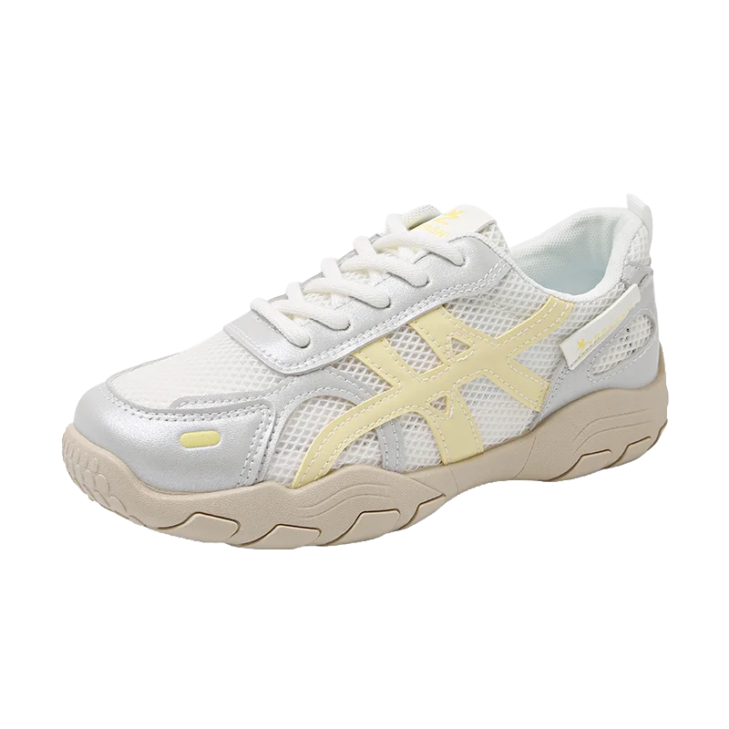 Women's Shoes Casual Platform Shoes Women Round Toe Lace-Up Tennis Vulcanized Sneakers New Style Korean Couple Elderly Shoes