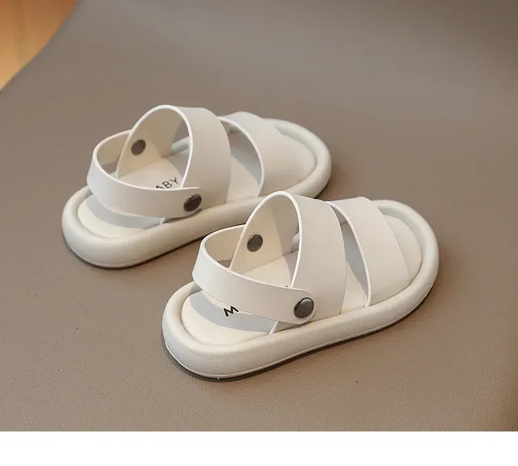 Children's Sandals  Summer New Style Beach Shoes Soft Bottom Boys' Shoes Trendy Casual Wear Ideal for Outdoor Activities