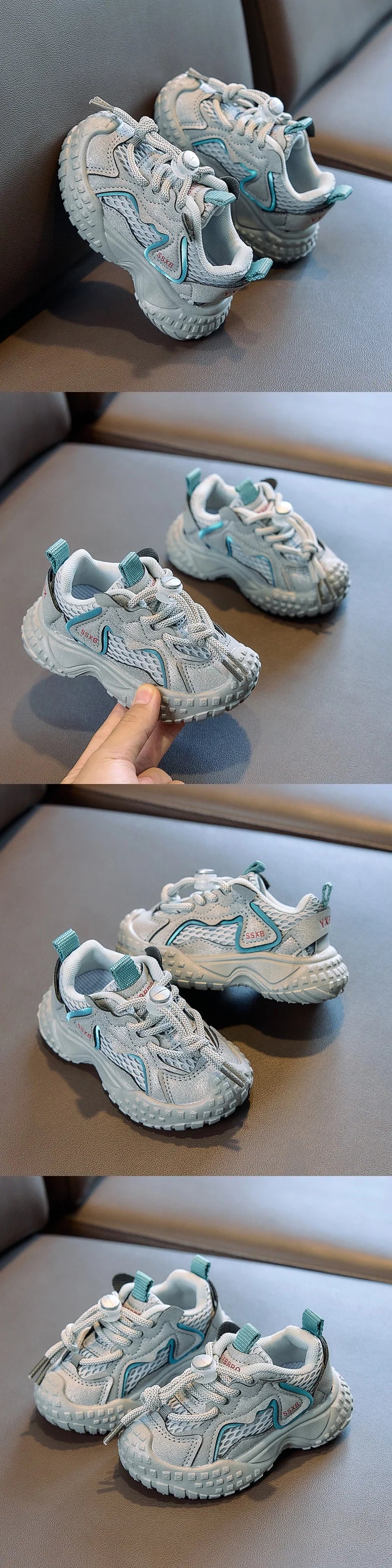 Baby Boys Girls Breathable Mesh Sneakers New Autumn Toddler Walking Shoes Soft Sole Comfort First Walker Daily Wear Age3-5