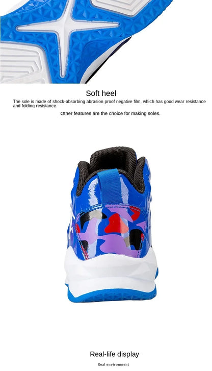 Boys Brand Basketball Shoes Kids Sneakers Thick Sole Non-slip Children Sports Shoes Child Boy Basket Trainer Shoes Girls