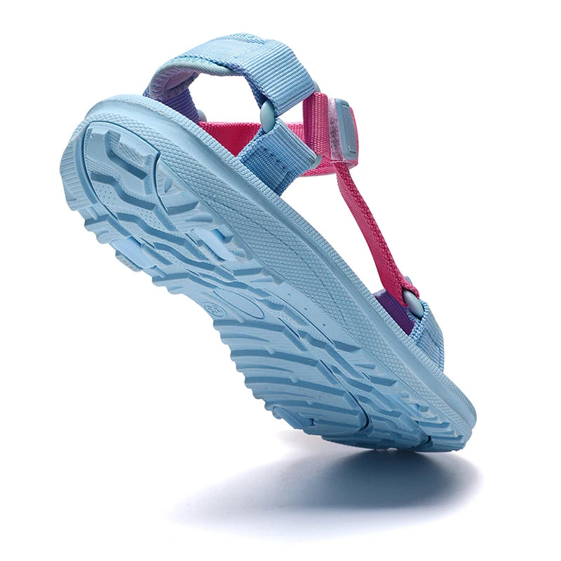 Summer Kids' Sandals Unisex Soft Bottom Casual Beach Shoes for School Students Boys & Girls Walking Sandials
