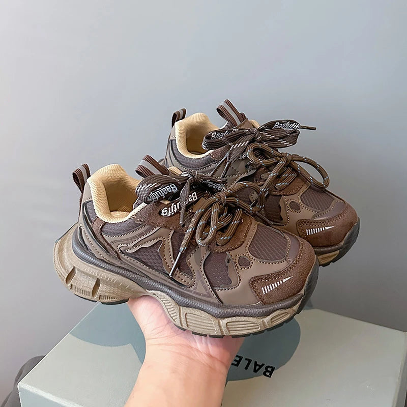 Unisex Kids Active Shoes New Autumn Winter Toddler Platform Sneakers Soft Sole All-day Comfort School Outdoor Sport Shoes