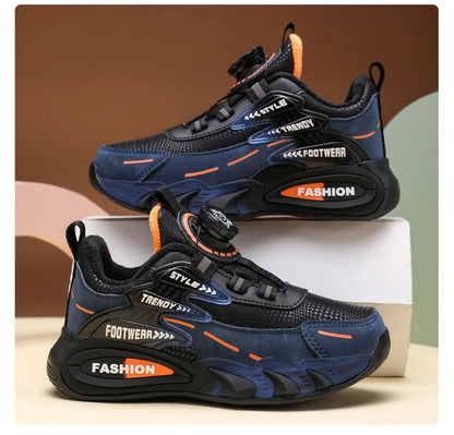 Luxury Boys Sneakers Spring 2026 Autumn Children Shoes Fashion Breathable Non-slip Kids Casual School Tennis Boy Sports Shoes