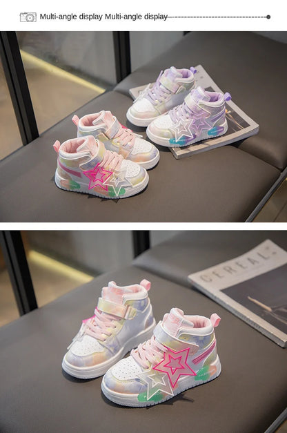 Spring Kids Shoes Fashion Classic Non-slip Children Sneakers Autumn New Walking Shoes for Girls Casual Outdoor