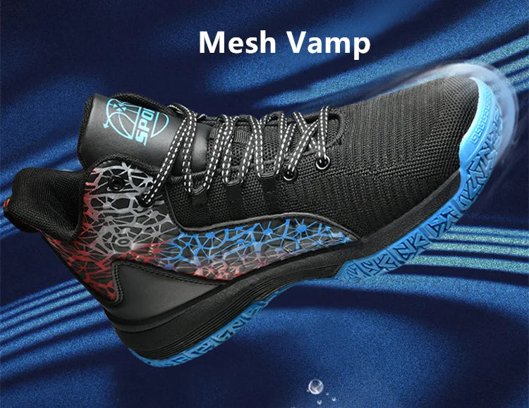 Hot Sale Cheap High Basketball Sneakers Men Women Fashion Printed Basketball Trainers Baskets Outdoor Platform Sport Shoes Boys