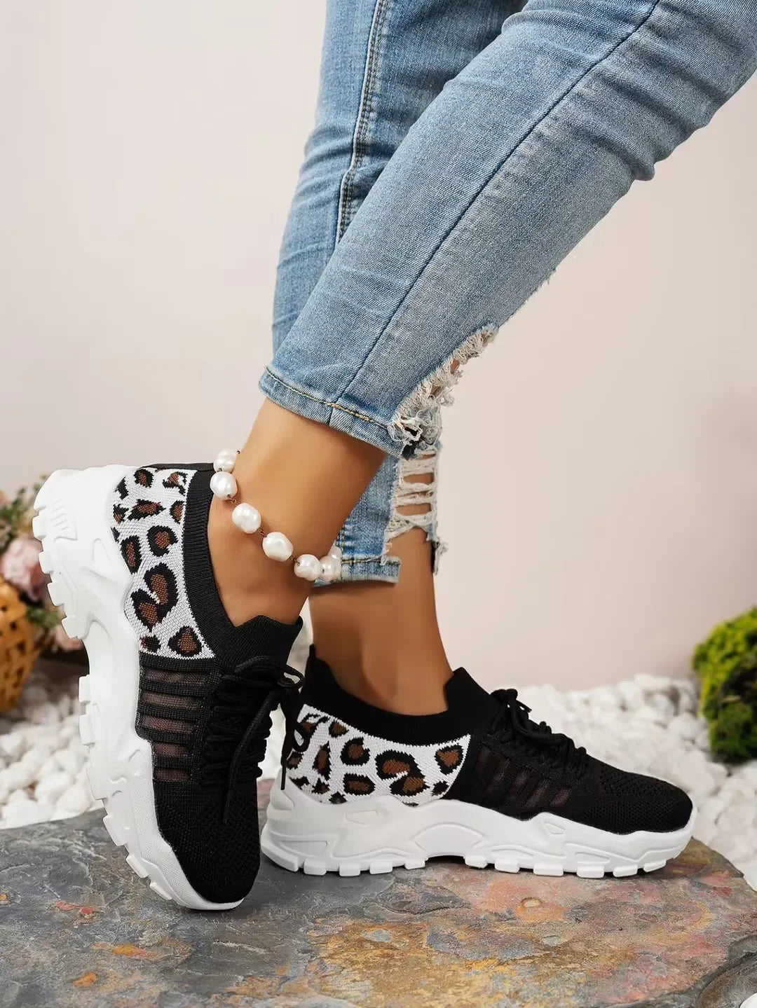 Casual Shoes for Woman Lightweight and Breathable Women's Casual Sneakers Women Chunky Sneakers Tenis Feminino Basket Femme