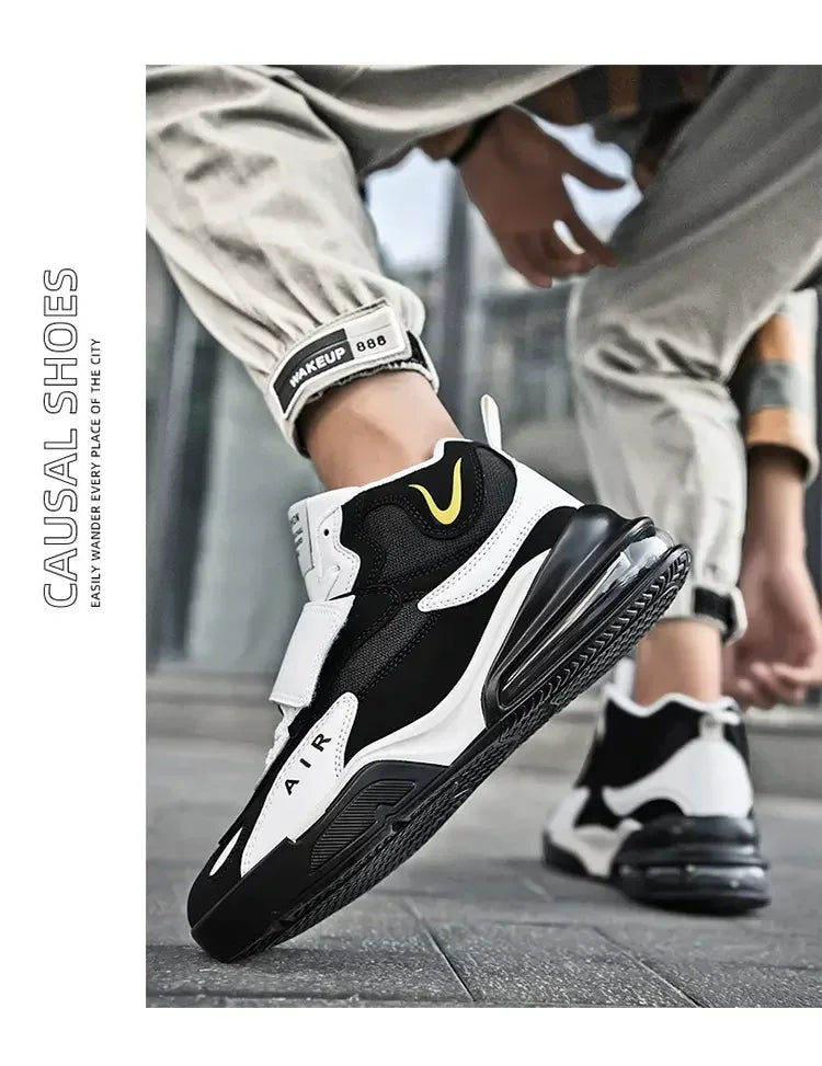 Basketball Shoes for Men Air Cushion Jogging Sport Shoe Breathable Women Basket Sneakers Comfortable Outdoor Training Shoes