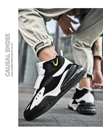 Basketball Shoes for Men Air Cushion Jogging Sport Shoe Breathable Women Basket Sneakers Comfortable Outdoor Training Shoes