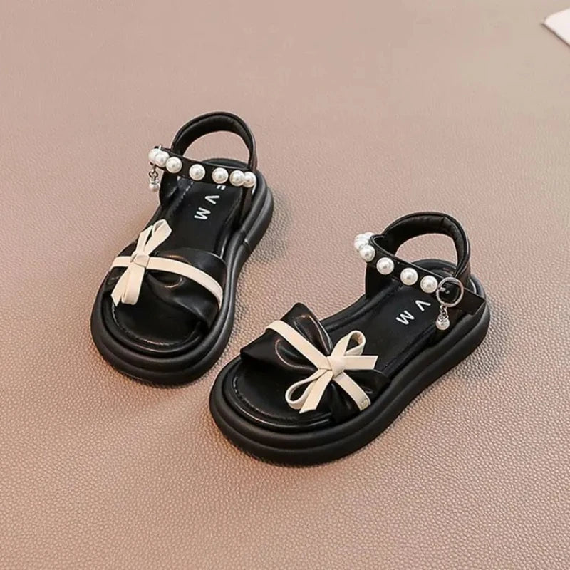 Girls' Shoes Children's Princess Sandals New Summer Summer Baby Soft Soled Ocean Beach Big Children's Sandals