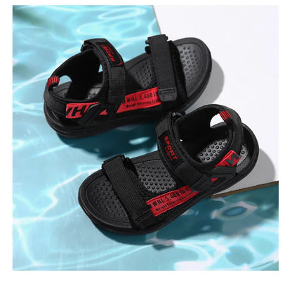 Summer Kids Sandals Breathable Boys Sandals Soft Comfortable Children's Shoes Outdoor Beach Girls Lightweight Slippers