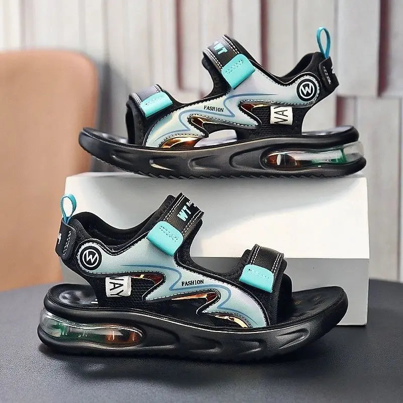 Fashion Kids Sandals Baby Shoes Boy Soft Sole Non-slip Boys Girls Sandals Toddler Children's Shoes Summer Beach 3-14Years