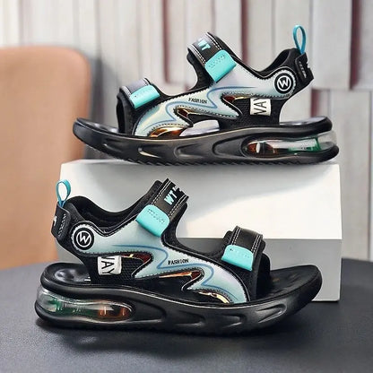 Fashion Kids Sandals Baby Shoes Boy Soft Sole Non-slip Boys Girls Sandals Toddler Children's Shoes Summer Beach 3-14Years
