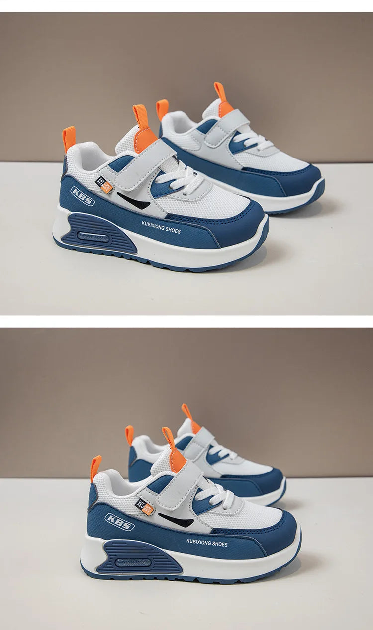 Children's Platform Sneakers Spring Autumn New Girls' Mesh Breathable Flats Lightweight Comfortable Non Slip Boys' Running Shoes