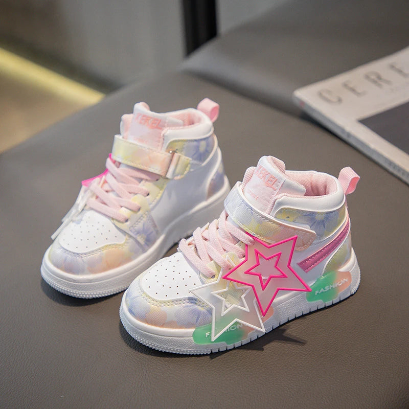 Spring Kids Shoes Fashion Classic Non-slip Children Sneakers Autumn New Walking Shoes for Girls Casual Outdoor