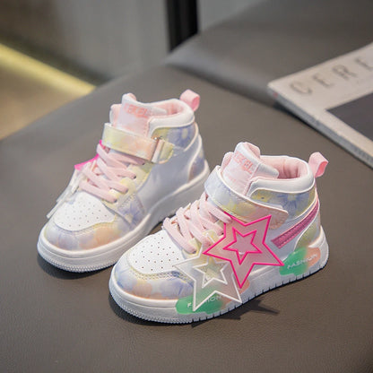 Spring Kids Shoes Fashion Classic Non-slip Children Sneakers Autumn New Walking Shoes for Girls Casual Outdoor