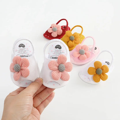 Baby Girls Sandals Summer Shoes Outdoor First Walker Toddler Girls Shoes for Summer