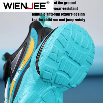 Boys' Kids Fashion Sneakers Lightweight Sports Running Shoes for Children Non-Slip Comfortable Outdoor Athletic Tennis Shoes