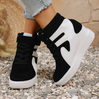 Women SneakersNew Korean Fashion Shoes Thick Bottom Increased Inner Heel Sneakers Women Casual Designer Shoes for Women