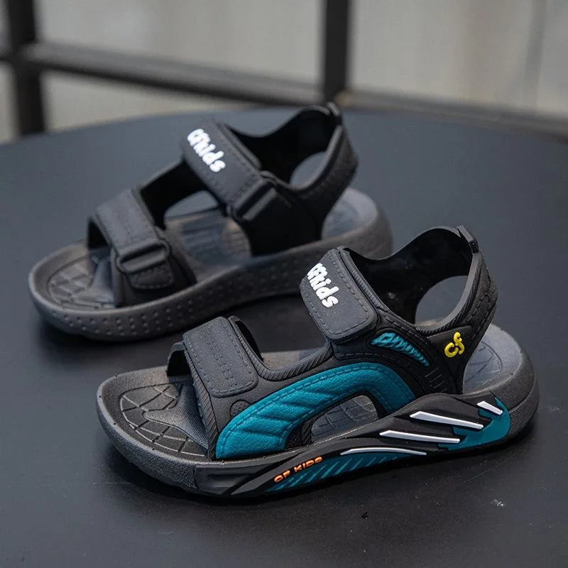 Boys Sports Sandals Summer Girls Lightweight Hiking Beach Sandals Open Toe Breathable Shoes Quick-Dry Outdoor Sandals for Kids