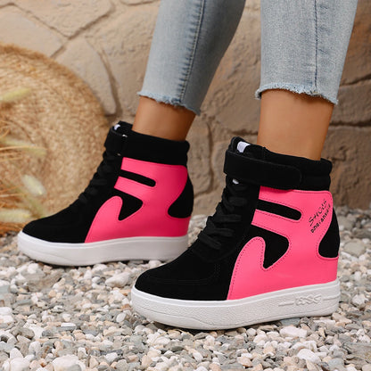 Women SneakersNew Korean Fashion Shoes Thick Bottom Increased Inner Heel Sneakers Women Casual Designer Shoes for Women