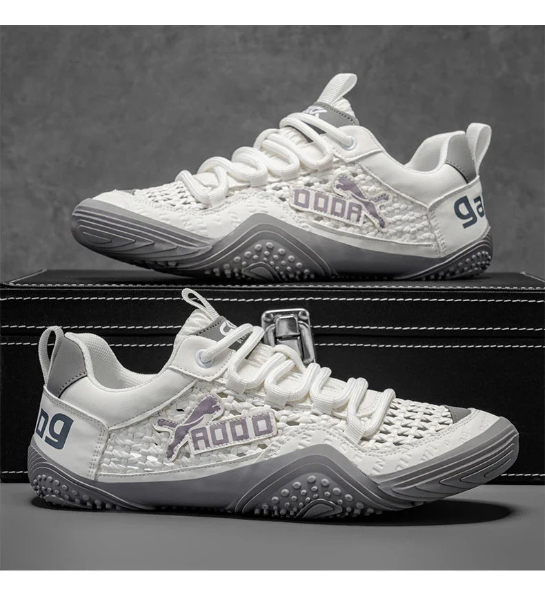 Shoes For Men Mesh Sneakers Summer Casual Breathable Sports Outdoor Hiking Tennis Running Designer Luxury Platform Loafers  (Available)