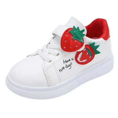 girl shoes spring autumn sports shoes children's soft-soled sneakers student skate shoes casual shoes