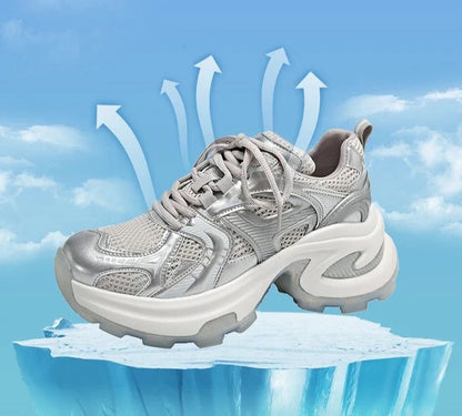 Athletic Woman Footwear New Sneakers Sports Designer Luxury Vulcanized Shoe Trends On Sale Mesh Breathable Shoes for Women