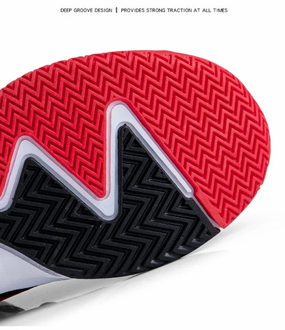 Boys Basketball Shoes High Quality Soft Top Thick Sole Non-slip Kids Sneakers Children Trainer Shoes Outdoor Boy Sport Basket