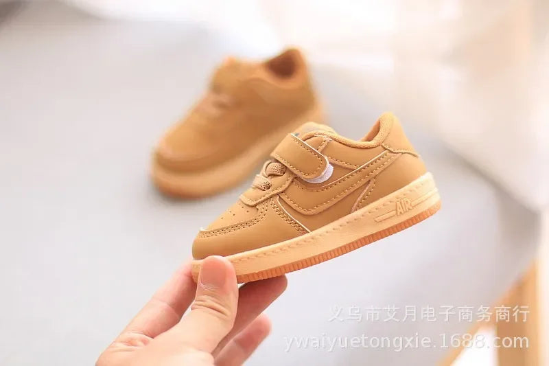 Sneakers for Babies Boys and Girls White Shoes Low-top Sneakers Student Shoes Children's Running Shoes Casual Shoes