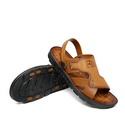 New Men's Summer Beach Sandals Open Toe Non Slip Mens Casual Sandals Comfortable and Breathable Water Shoes Beach Slippers