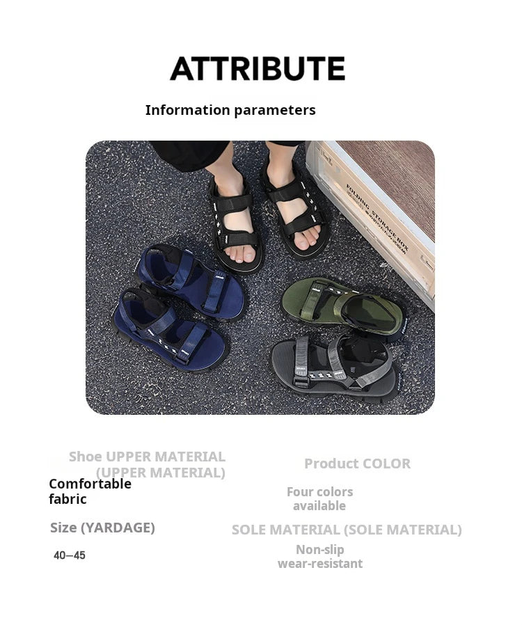 Summer Lightweight Shoes New Outdoor Comfortable Casual Sandals Men Sandals Fashion Leisure Beach Holiday Sandals for Mens