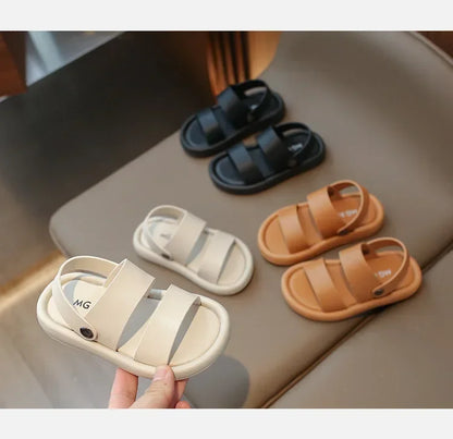Children's Sandals  Summer New Style Beach Shoes Soft Bottom Boys' Shoes Trendy Casual Wear Ideal for Outdoor Activities