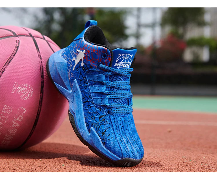Kids Sneakers Boys Basketball Shoes Children's Casual Shoes Outdoor Training Running Sneakers Child Non-slip Comfortable 8