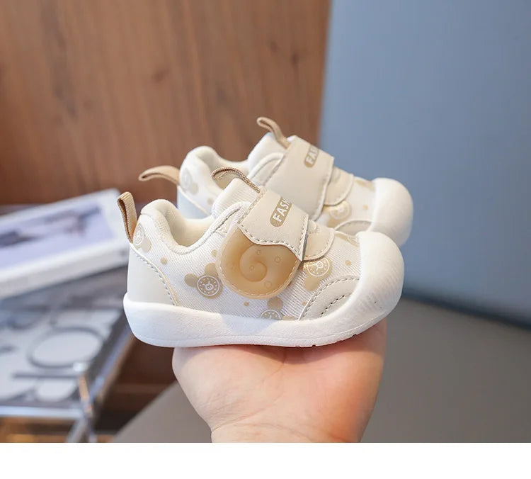 Kids Sneakers Baby Boys Girls Non Slip Spring Autumn 2025 Fashion Children Toddler Walking Shoes Design Cute Sweet Casual Shoes