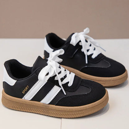 Kids Sneakers for Girls Spring Autumn New Boys Sneakers Fashion Patchwork Versatile Children Causal Tennis Shoes Hook Loop