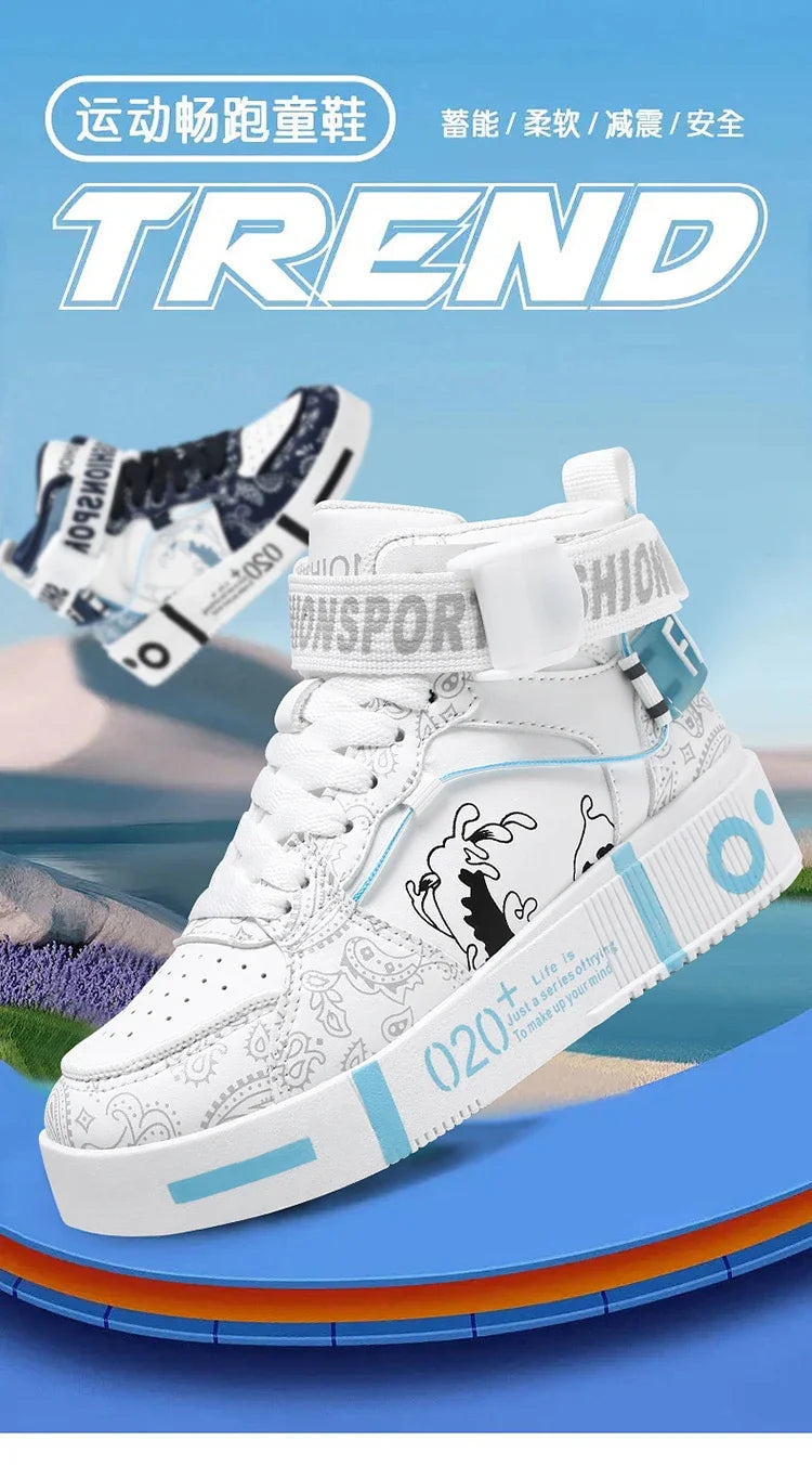 Kids High Top Sneakers for Daily Wear