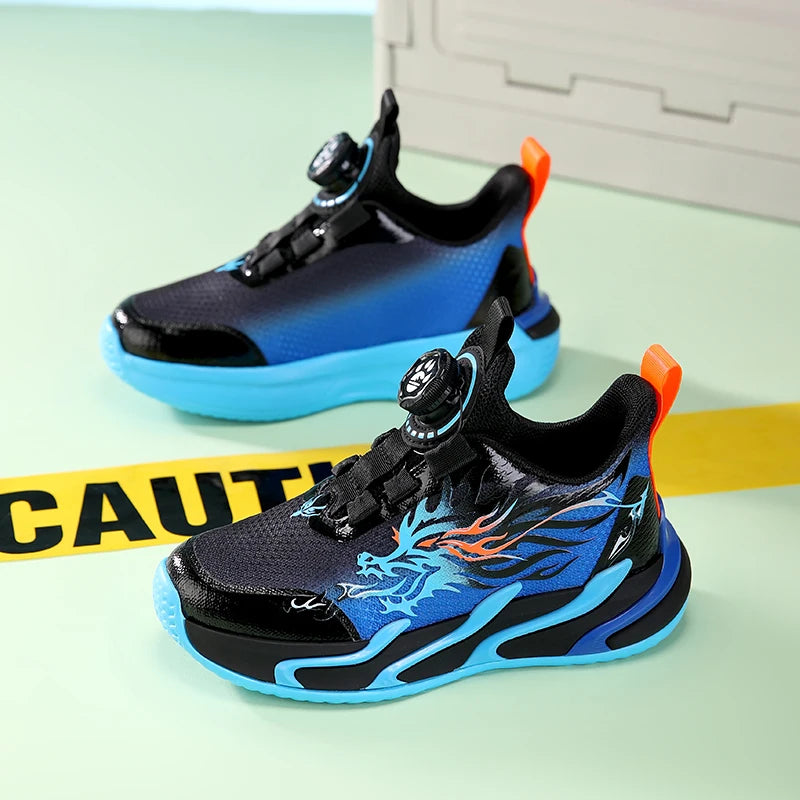 Imported Original Kids Rotary Buckle Sneakers