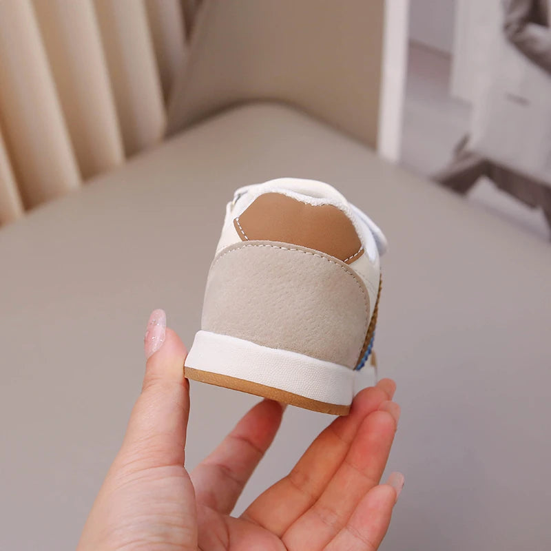 Boys Baby Shoes Four Seasons Models Soft Boys Girls Argyle Shoes 0-6 Years Old Green Children's Single Shoes Small Kids Sneakers