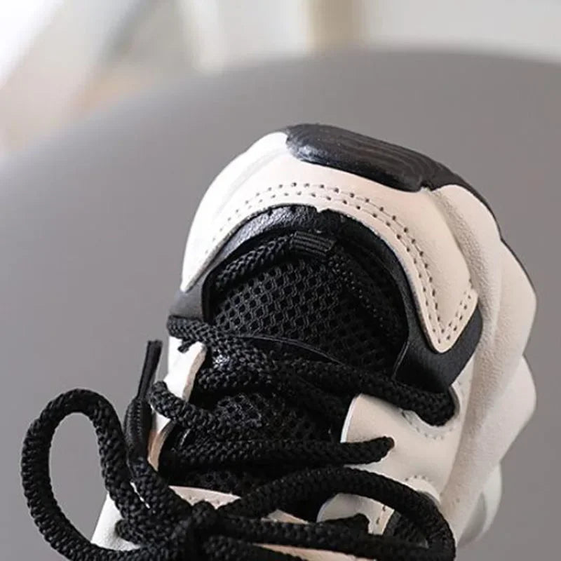 Kids Sport Sneakers for Boys Girls Spring Autumn Student Shoes Non-slip Mesh Breathable Children