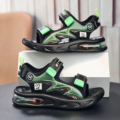 Fashion Kids Sandals Baby Shoes Boy Soft Sole Non-slip Boys Girls Sandals Toddler Children's Shoes Summer Beach 3-14Years