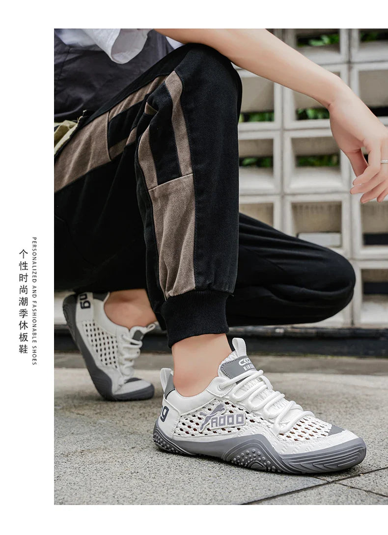 Shoes For Men Mesh Sneakers Summer Casual Breathable Sports Outdoor Hiking Tennis Running Designer Luxury Platform Loafers  (Available)